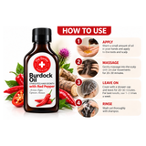 The Doctor Burdock Oil with Red Pepper 100ml – Hair Growth & Strength
