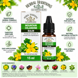 Herbal Traditions Mountain Celandine Balm – Cosmetic Skin Care Liquid 15 ml
