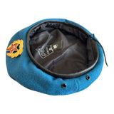 USSR Soviet Style Russian Army Uniform Blue VDV Paratrooper Beret Cap Hat Badge