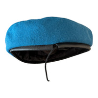 USSR Soviet Style Russian Army Uniform Blue VDV Paratrooper Beret Cap Hat Badge