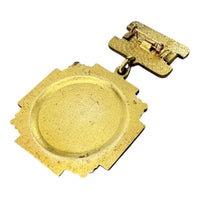 Sowjetischer russischer Tschernobyl-Liquidator, Original-UdSSR-Medaille, Metallabzeichen