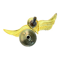 Russian Airborne Forces Paratrooper Badge – Aluminum Alloy with Screw Back