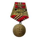 Echte sowjetische Medaille der UdSSR für die Eroberung Berlins am 2. Mai 1945