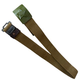 UdSSR Russische Sowjetarmee Militärsoldat Uniform Canvas Gürtel Grüne Schnalle