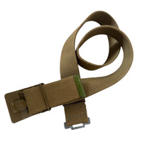 UdSSR Russische Sowjetarmee Militärsoldat Uniform Canvas Gürtel Grüne Schnalle