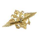 Russisches großes 2-Kopf-Adlerabzeichen MIA-Uniformhut-Kokardenmützenabzeichen