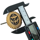 Sowjetische UdSSR Russische Marine Flotte ANKER Uniform Hut Mütze Metall Pin Abzeichen