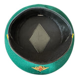 Russian MoD Military Parade Style Cap – Green & Grey with Metal Badges