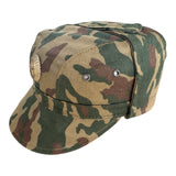 Russian Army Military Woodland Camouflage Field Uniform Cap Hat Badge