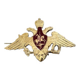 Russian Armed Forces Uniform Hat Cap Military Insignia Eagle Badge Cockade