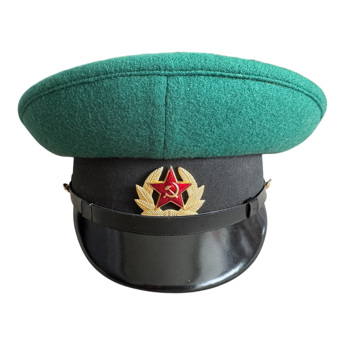 Soviet Border Troops Visor Cap Repro Military USSR Uniform Peaked Hat