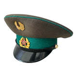 Soviet Forestry Service Cap USSR Green Forest Officer Hat Vintage