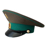 Soviet Forestry Service Cap USSR Green Forest Officer Hat Vintage