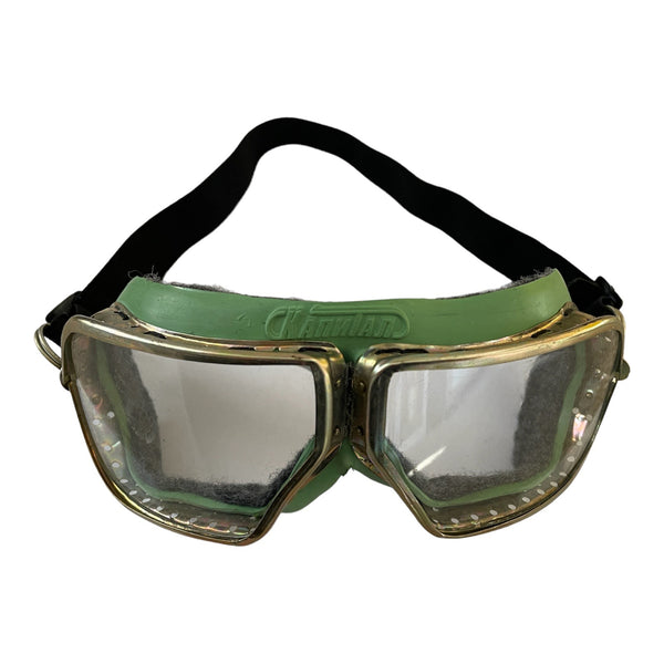soviet goggles Authentic Soviet USSR Russian Pilot Tankman Goggles Glasses Aviator WW2 by Ganwear