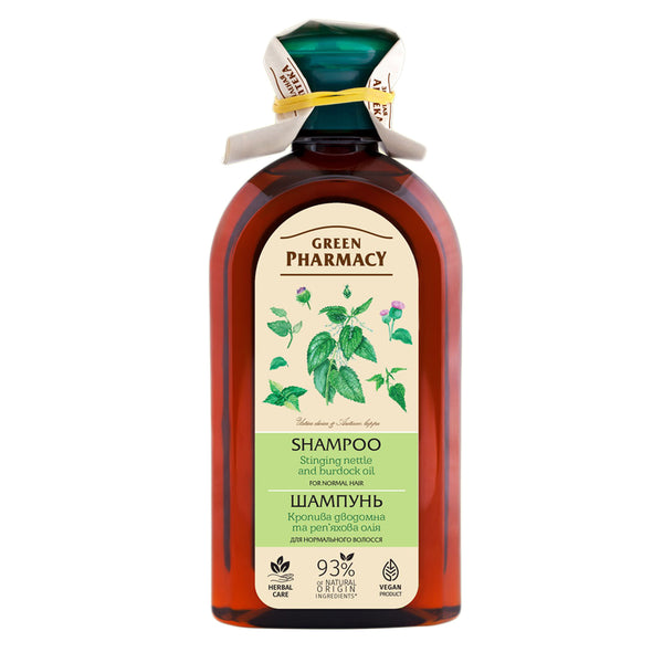Green Pharmacy 350ml Burdock Oil Stinging Nettle Shampoo Normal Hair