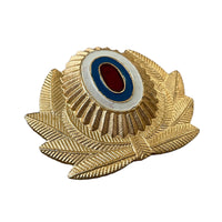 Original MVD Russische Polizeiuniform Hutkappe Großes Kokardenabzeichen aus Metall