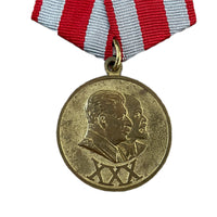 Ussr Russian Soviet Medal 30 Years Red Army And Fleet Lenin Stalin