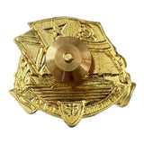 Russian Baltic Fleet Ship Submarine Metal Badge Soviet Navy St Andrews Flag