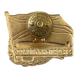 Russian Navy Submarine Brass Enamel Badge - For a Long Range Cruise