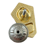 Soviet USSR Russian College Pedagogical University Graduation Screw Badge