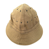 Soviet Army Afghanistan Style Panama Hat Khaki Military Boonie with Red Star Badge