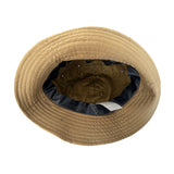 Soviet Army Afghanistan Style Panama Hat Khaki Military Boonie with Red Star Badge