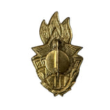 Soviet Pioneer Badge “Always Ready” Class 3 USSR Vintage Brass Enamel Pin CCCP