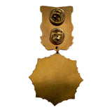 Sowjetische Ukraine-Messingmedaille, Goldfonds des Komsomolskaja-Kohlebergwerks 1980