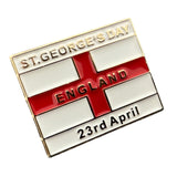 St George’s Day England Enamel Lapel Pin Badge – 23rd April