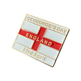 St George’s Day England Enamel Lapel Pin Badge – 23rd April