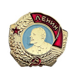 USSR Order of Lenin Metal Enamel Pin Badge Soviet Award Collectible