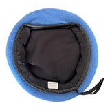 Sky Blue 100% Wool Military Style Beret Peacekeeping Inspired Hat