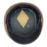 Russian Soviet Uniform Armoured Corps Officer Service Peaked Cap Visor Hat Badge