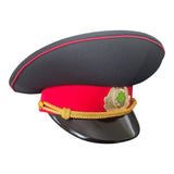 Turkmenistan Army Officer Parade Uniform Visor Hat Military Peaked Cap