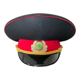 Turkmenistan Army Officer Parade Uniform Visor Hat Military Peaked Cap