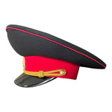 Turkmenistan Army Officer Parade Uniform Visor Hat Military Peaked Cap