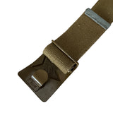 USSR Russian Soviet Army Military Soldier Uniform Canvas Belt Green Buckle
