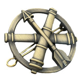 Ukrainische Armee-Luftverteidigungstruppen, einheitliches Abzeichen, Barett, Mütze, Hut, Metallabzeichen