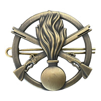 Abzeichen der mechanisierten Infanterie der Ukrainischen Armee, Uniform, Baskenmütze, Mütze, Hut, Metallabzeichen