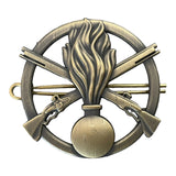 Abzeichen der mechanisierten Infanterie der Ukrainischen Armee, Uniform, Baskenmütze, Mütze, Hut, Metallabzeichen