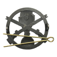 Abzeichen der mechanisierten Infanterie der Ukrainischen Armee, Uniform, Baskenmütze, Mütze, Hut, Metallabzeichen