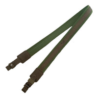 Green Canvas Leather Wide Rifle Hunting Sling Shotgun Air Gun Strap