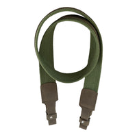 Green Canvas Leather Wide Rifle Hunting Sling Shotgun Air Gun Strap
