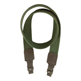 Green Canvas Leather Wide Rifle Hunting Sling Shotgun Air Gun Strap
