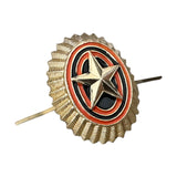 Russian Army Officer Uniform Ushanka Hat Cap Small Cockade Badge