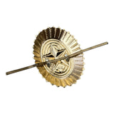 Russian Army Officer Uniform Ushanka Hat Cap Small Cockade Badge