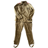 Genuine Soviet Soldier Uniform USSR Afghanistan Military Jacket Trousers Set Size S