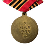 Soviet Russian USSR Genuine Medal For Capture of Berlin 2nd May 1945
