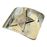 Original USSR Soviet Army Officer Belt Brass Buckle Antique Bronze Colour