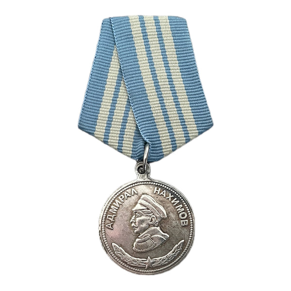 Sowjetische Marinemedaille des 2. Weltkriegs, Repro-Medaille der Nachimow, Auszeichnung der Militärmarine der UdSSR